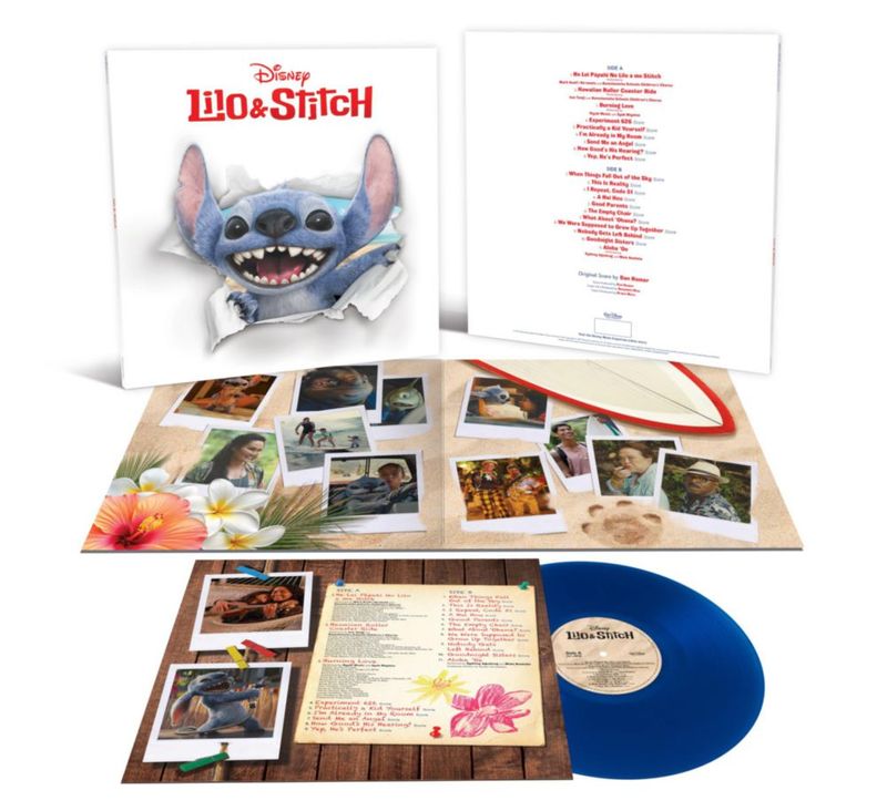 Vinilo Analógico Disney 30 cm Lilo & Stitch
