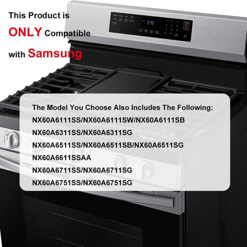 Protector de estufa FanXm 76 cm para cocina de gas Samsung de 30 pulgadas