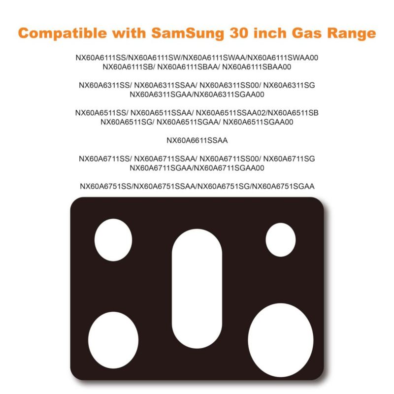 Protector de estufa FanXm 76 cm para cocina de gas Samsung de 30 pulgadas