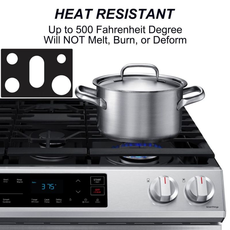Protector de estufa FanXm 76 cm para cocina de gas Samsung de 30 pulgadas