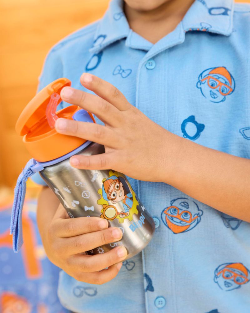 Botella Skip Hop 355 ml Blippi de acero inoxidable