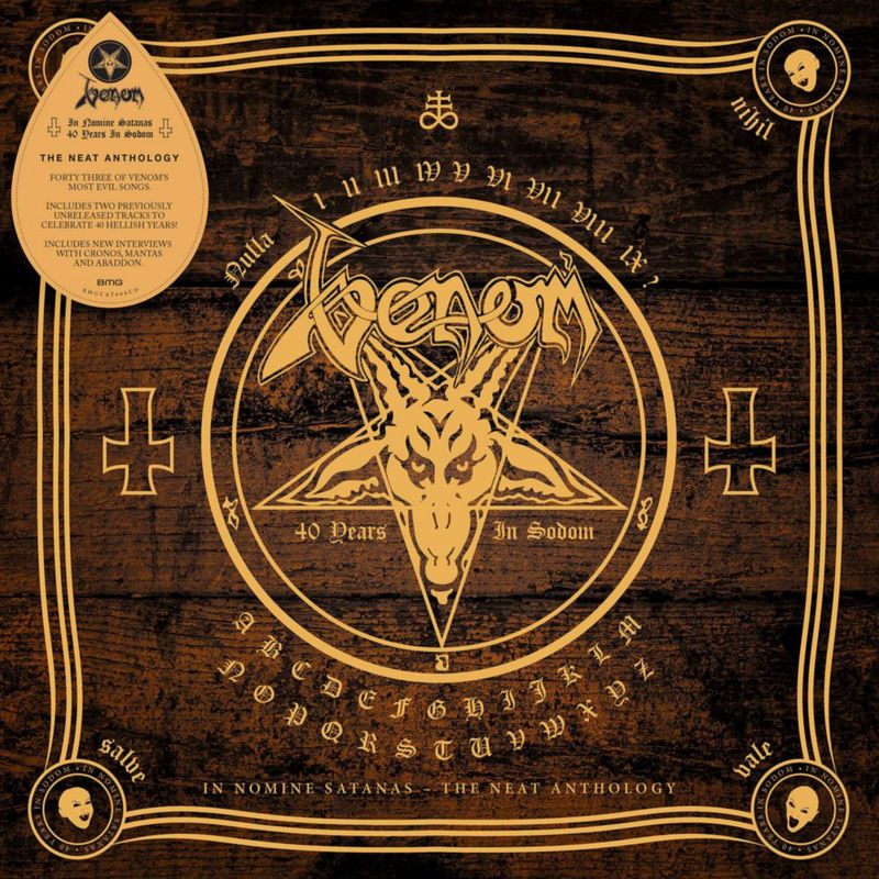 CD BMG Venom In Nomine Satanas 40 Años 2 CD