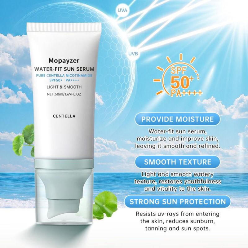 Protector solar mopayzer SPF 50 50 ml resistente al agua