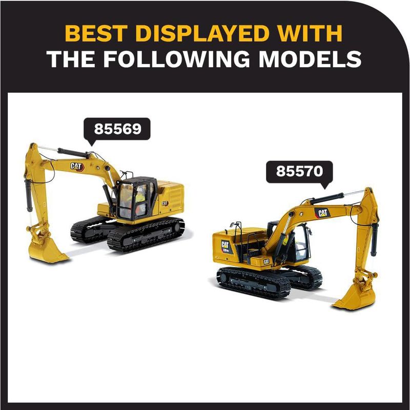 Diecast Masters Caterpillar 323F Excavadora Mediana 1:50