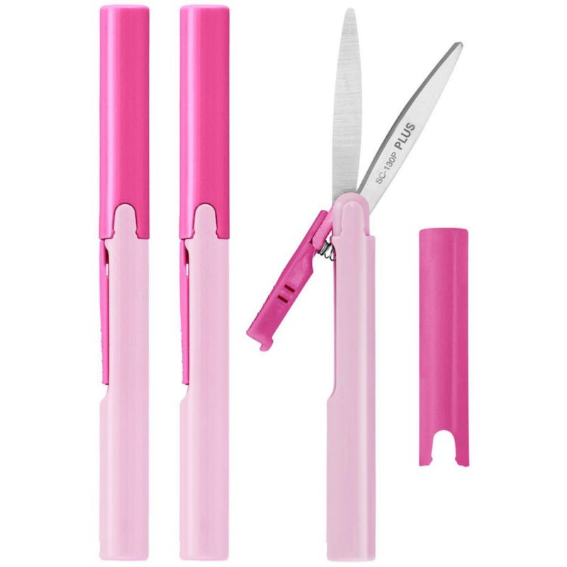 Tijeras PLUS Twiggy Pack de 3 - Rosa