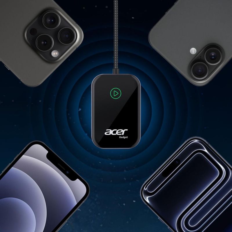 Adaptador inalámbrico Acer CarPlay para iPhone