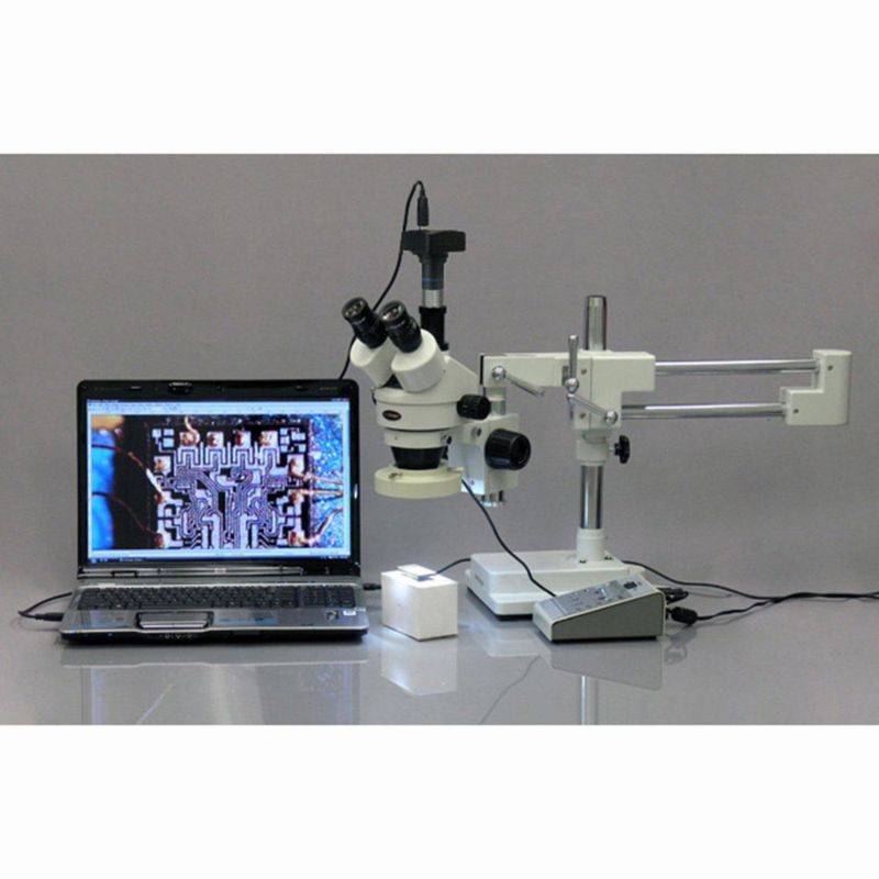 Cámara de Microscopio AmScope 8MP USB 2.0 Foto y Video