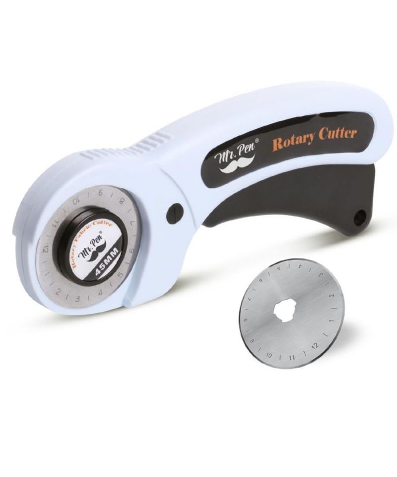 Cortador rotativo Mr. Pen 45 mm +1 cuchilla ergonómica