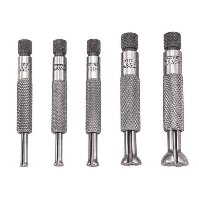Calibrador de Orificios Starrett 5 cm Rango .125‑.500 " Juego de 5
