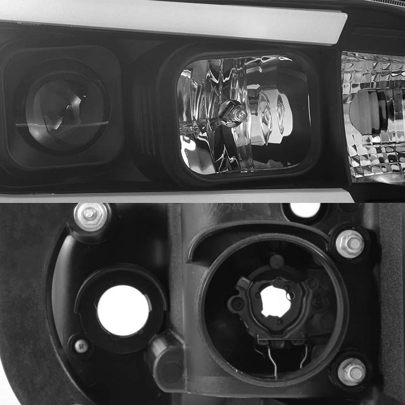Faros AKKON Dodge Charger 2006-2010 Negro Halógeno