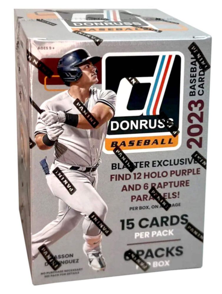 Caja de 6 sobres de tarjetas coleccionables Panini Donruss 2023