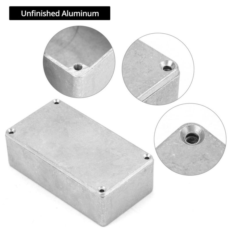 Cajas QWORK 122 × 66 × 4 cm de aluminio 3 uds DIY