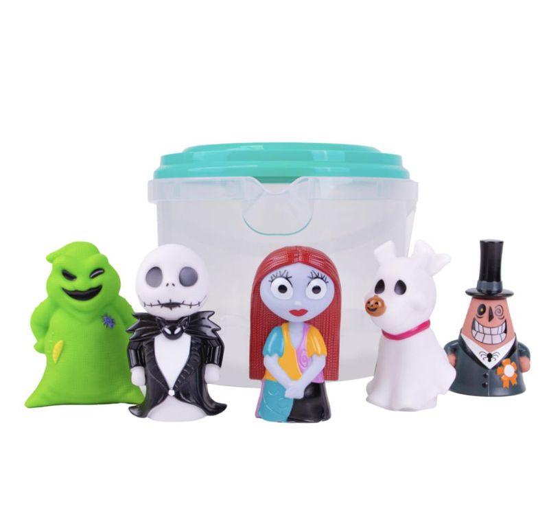 Set de juguetes de baño Disney de 5 piezas The Nightmare Before Christmas