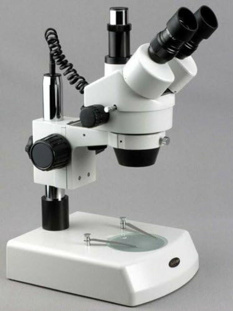 Microscopio Digital Trinocular con Zoom AmScope SM-2TZ-M