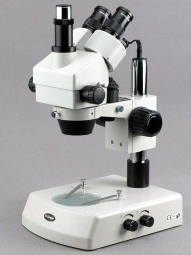 Microscopio Digital Trinocular con Zoom AmScope SM-2TZ-M
