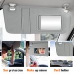 Visor solar lateral derecho Aeagle para Toyota Camry 2007‑2011 Gris con espejo y luz