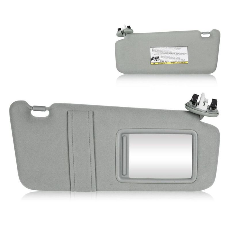 Visor solar lateral derecho Aeagle para Toyota Camry 2007‑2011 Gris con espejo y luz