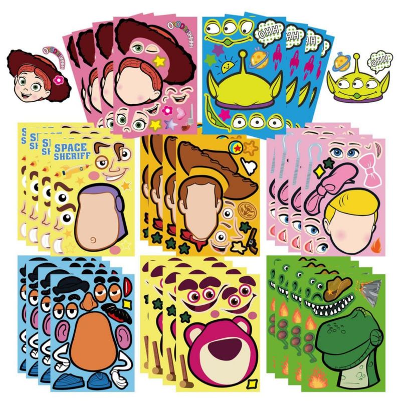 Pegatinas YINGXIANG Toy Story 32 piezas – Mezcla y combina