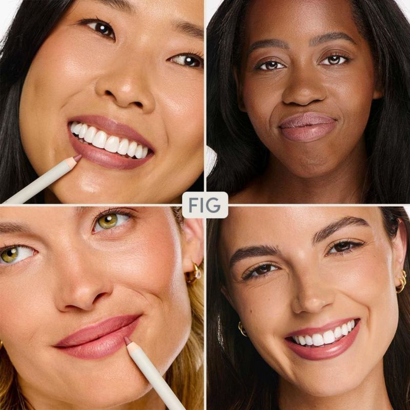 Lápiz delineador de labios Ravie Beauty Fig impermeable vegano 12 g
