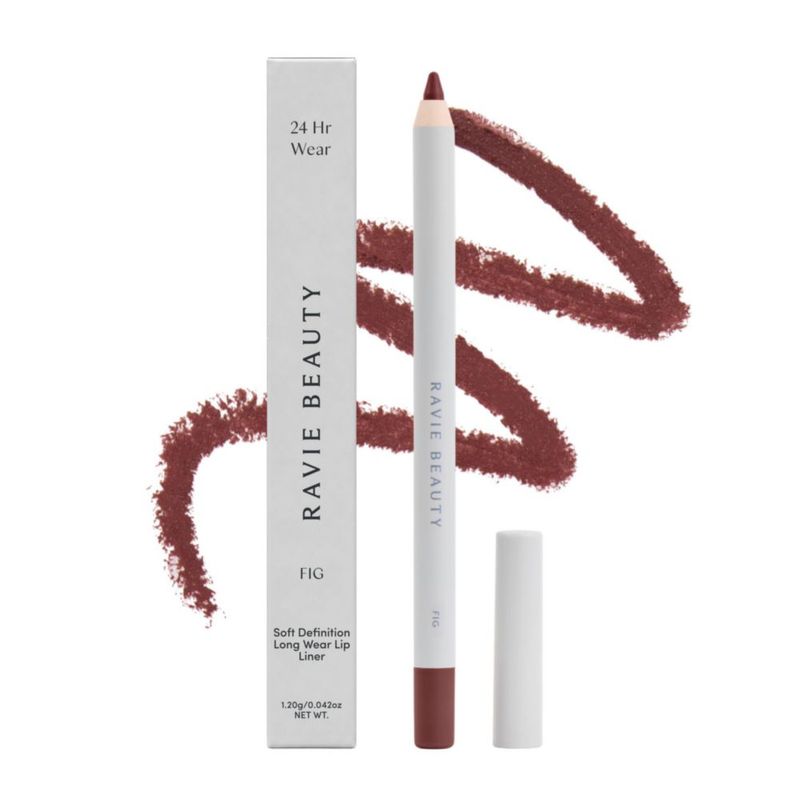 Lápiz delineador de labios Ravie Beauty Fig impermeable vegano 12 g