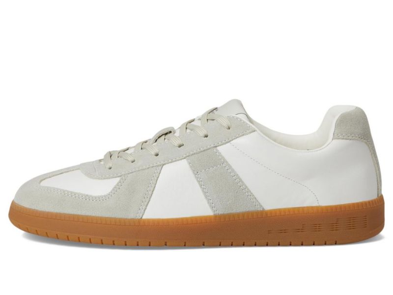 Zapatillas Steve Madden Dixon de cuero blanco para hombre talla 10