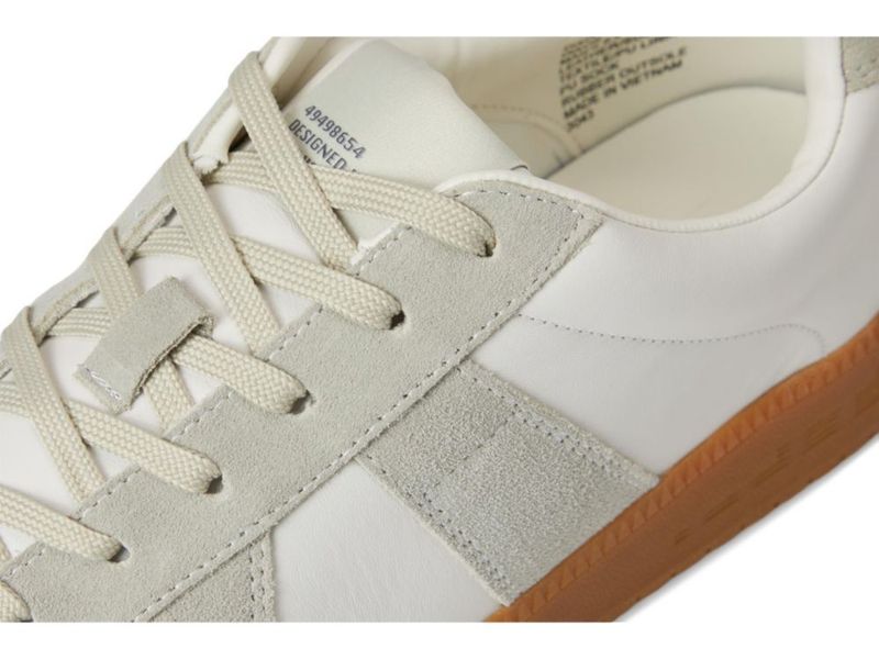 Zapatillas Steve Madden Dixon de cuero blanco para hombre talla 10
