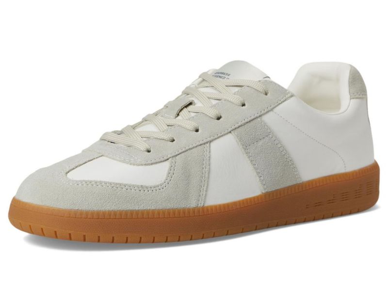 Zapatillas Steve Madden Dixon de cuero blanco para hombre talla 10
