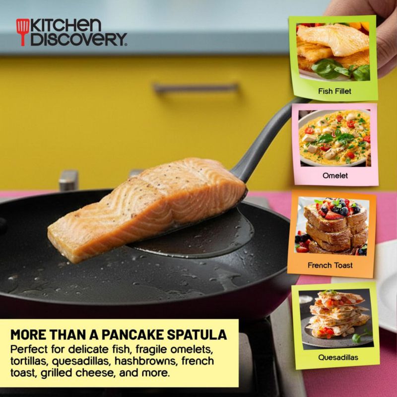 Espátula de Cocina Kitchen Discovery 18 cm de Nylon