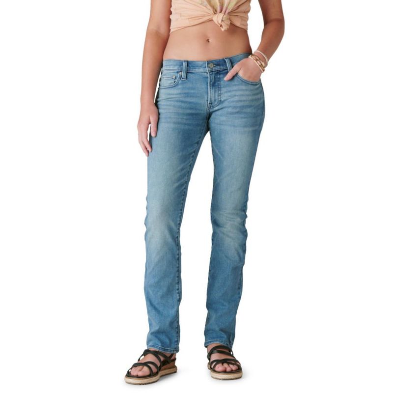 Vaqueros Lucky Brand 27W x 30L Glass Mount