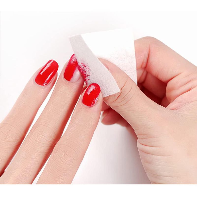 Toallitas para uñas MOIBASE 540 almohadillas blancas sin pelusa