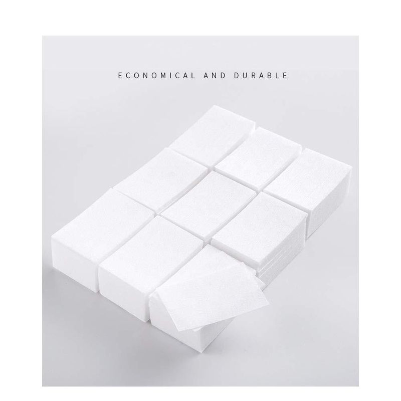 Toallitas para uñas MOIBASE 540 almohadillas blancas sin pelusa