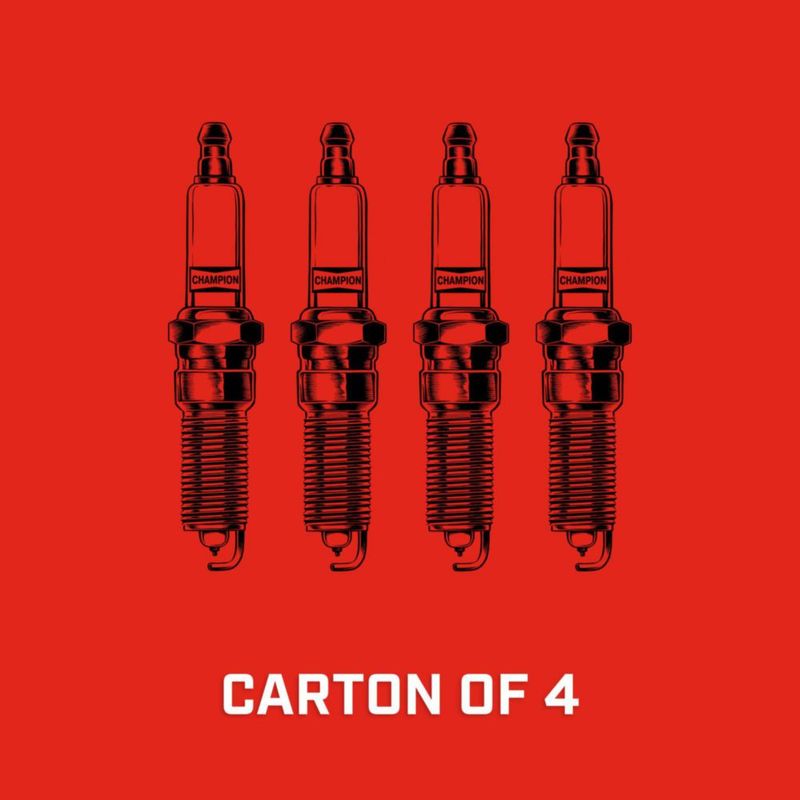 Bujías Champion QC12YC – Pack de 4 para Saab 900 (1986‑1994)