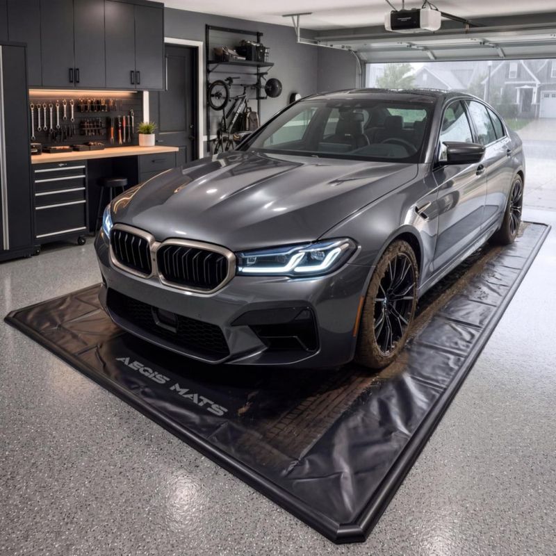 Alfombra para Suelo de Garaje Aegis Mats 240 × 490 cm Antideslizante
