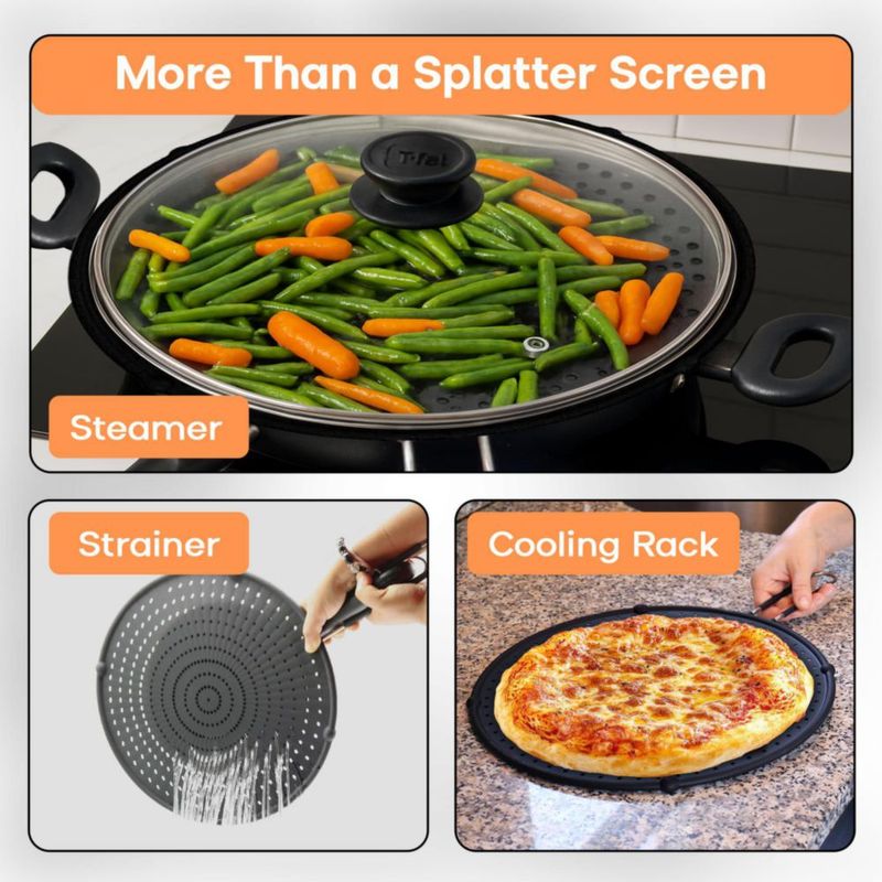 Protector anti salpicaduras Beckon Ware 28 cm de silicona