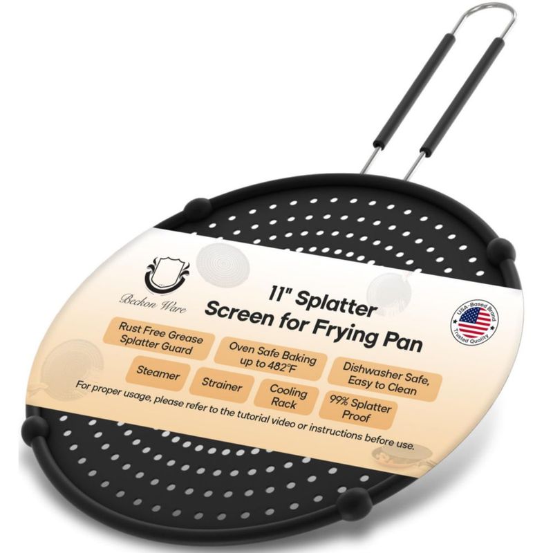 Protector anti salpicaduras Beckon Ware 28 cm de silicona