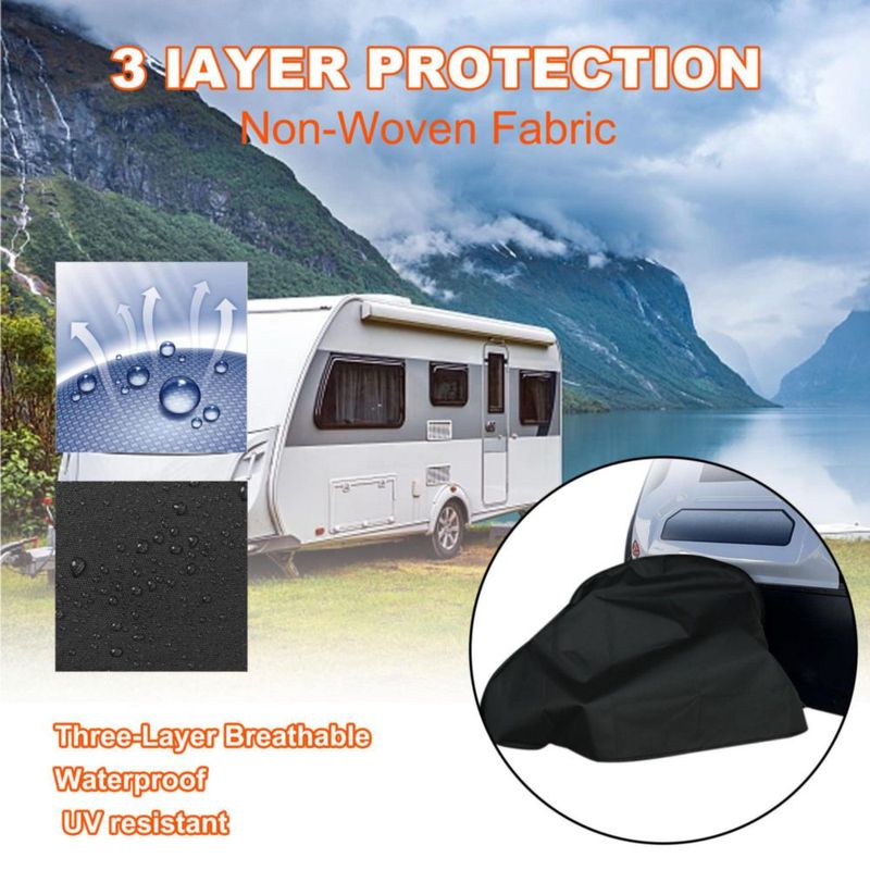 Cubreenganche NEWFOM 87x62 cm Impermeable y Transpirable Negro