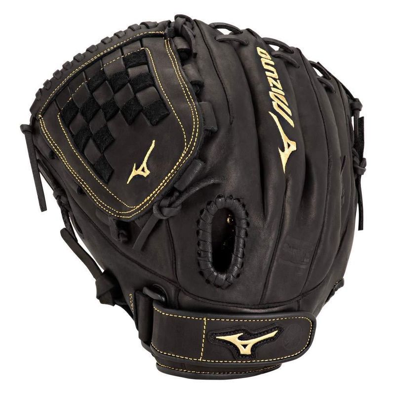 Guante de Softbol Mizuno 30 cm Mano Izquierda Negro Tartan