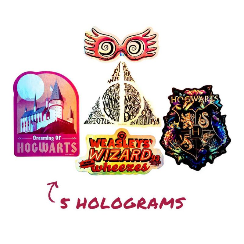 Pack de 60 calcomanías CON*QUEST de Harry Potter