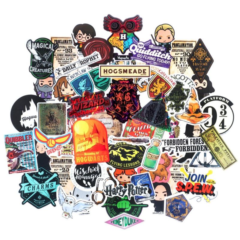 Pack de 60 calcomanías CON*QUEST de Harry Potter