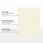 Papel LUXPaper 216 × 279 cm Lino 32 lb 50 unidades
