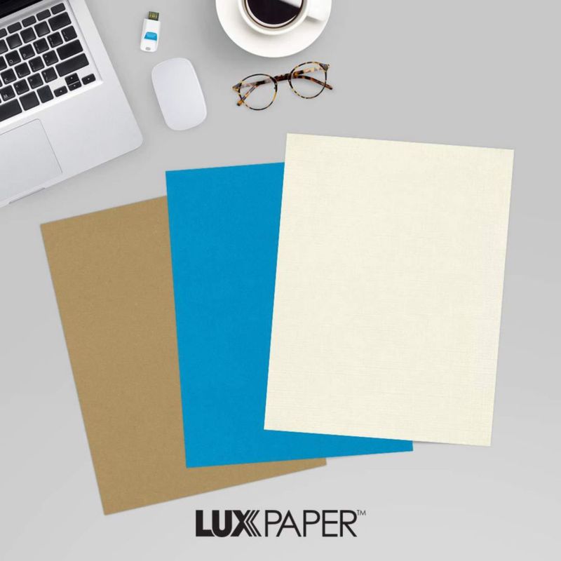 Papel LUXPaper 216 × 279 cm Lino 32 lb 50 unidades