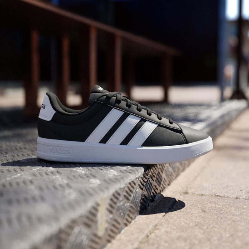 Zapatillas adidas Grand Court 3.0 negro/blanco 28 cm