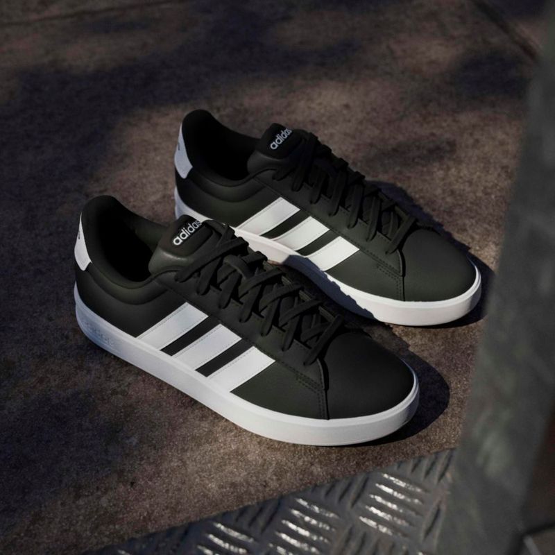 Zapatillas adidas Grand Court 3.0 negro/blanco 28 cm
