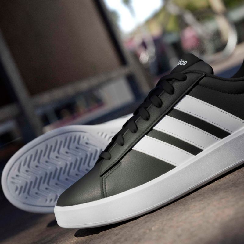 Zapatillas adidas Grand Court 3.0 negro/blanco 28 cm