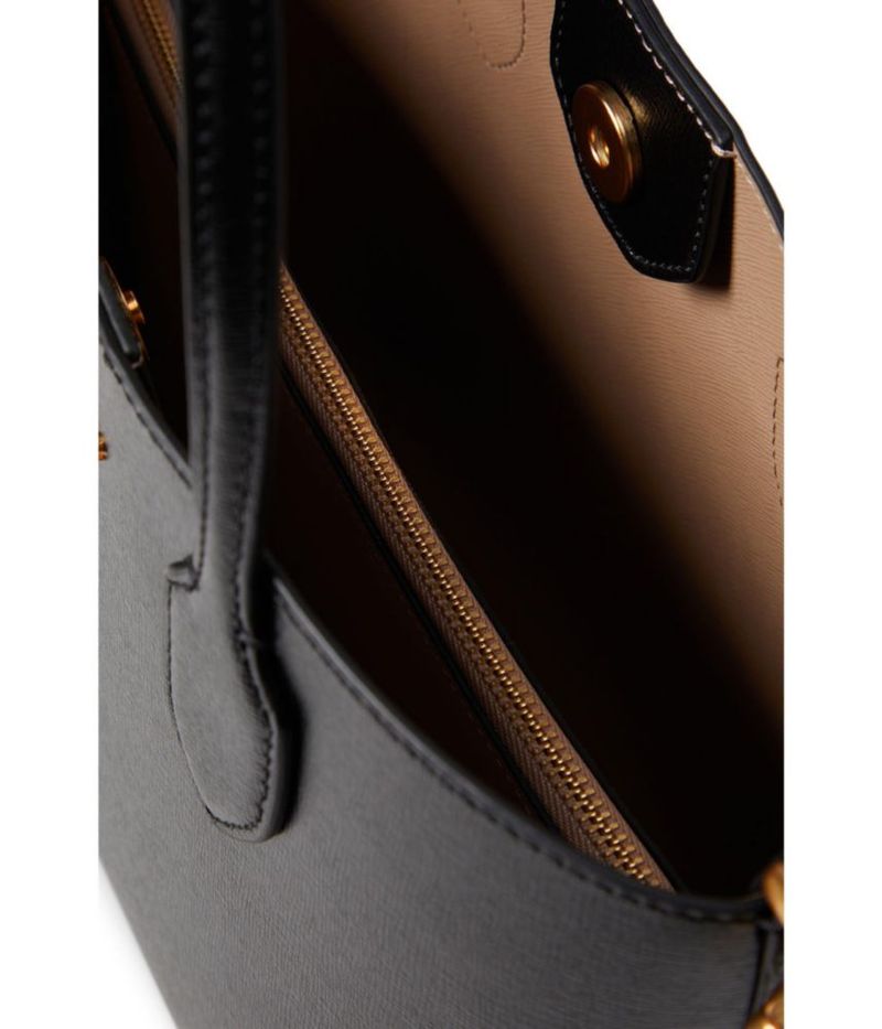 Bolso Kate Spade New York mediano negro Saffiano