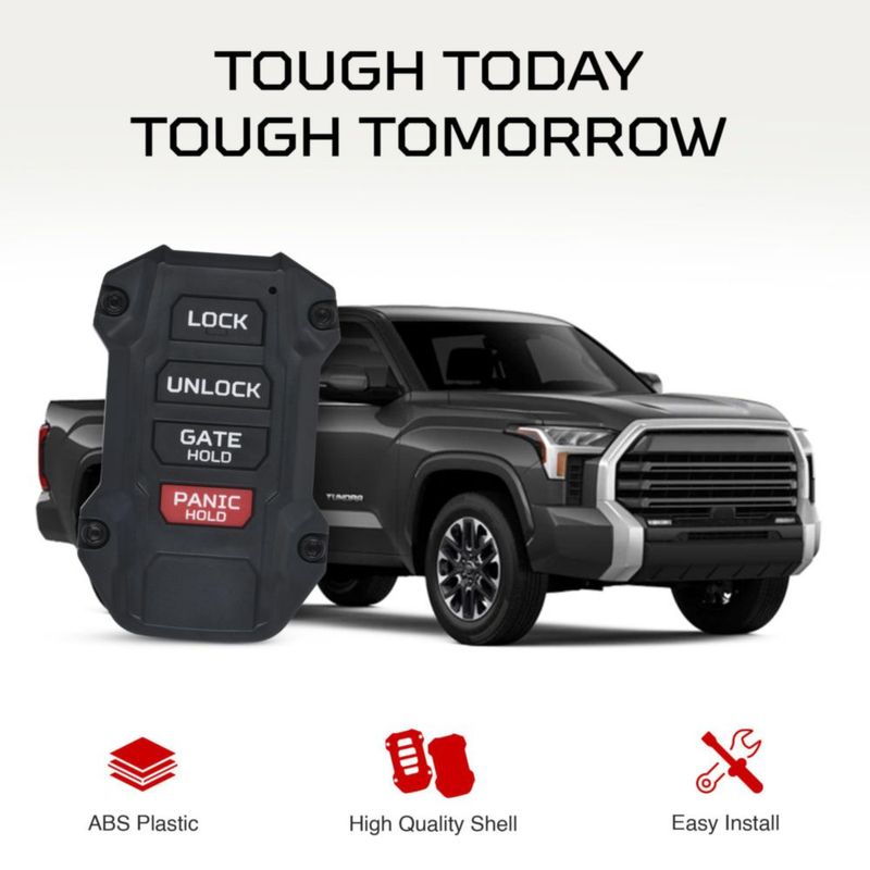 Funda de Reemplazo AJT DESIGN para Llavero Toyota Tacoma/Tundra/4Runner/Sequoia