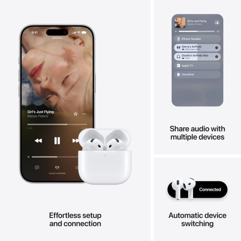 Auriculares Apple AirPods 5 inalámbricos