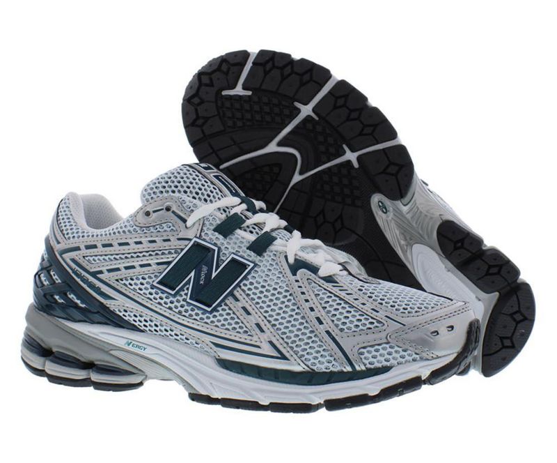 Zapatillas New Balance 1906 talla 10 369 g plateado/blanco