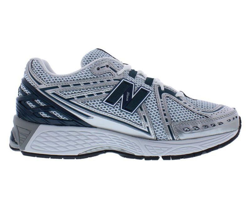 Zapatillas New Balance 1906 talla 10 369 g plateado/blanco