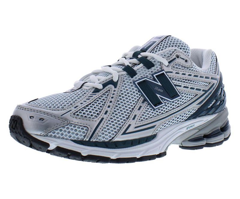 Zapatillas New Balance 1906 talla 10 369 g plateado/blanco